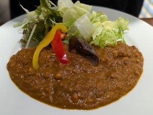 Japanese curry at Vegan Eat Tokyo in Tokyo