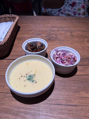 Set meal options of the day  at Vegan Eat Tokyo in Tokyo