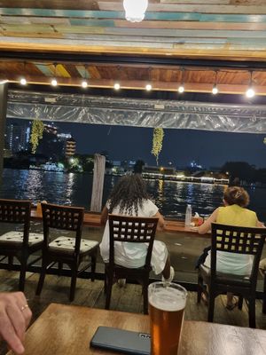 View of the River in the evening at NAAM 1608 in Bangkok