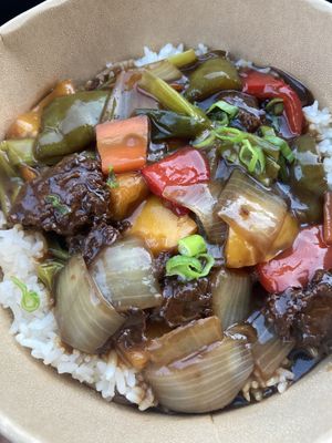 Teriyaki Beef  at Pico Pando in Blandford Forum