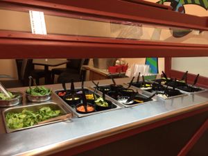 Salad bar.  at Nature's Market Cafe in Melbourne