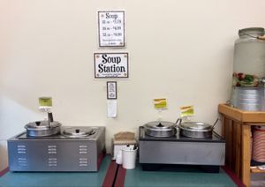 Soups.  at Nature's Market Cafe in Melbourne