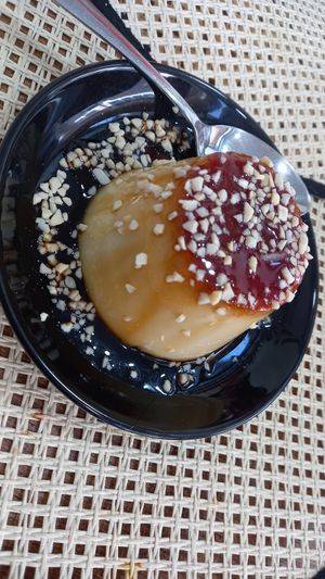 Flan de coco at Kapivar in Colmenar Viejo