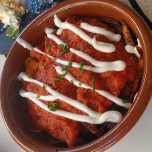 Batatas bravas at Kapivar in Colmenar Viejo