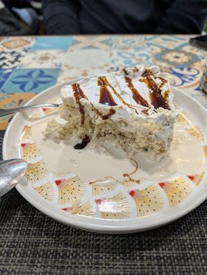 dessert at Kapivar in Colmenar Viejo