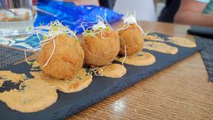 Croquetas at Kapivar in Colmenar Viejo
