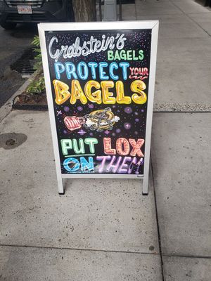  at Grabstein's Bagels - W 22nd in New York City