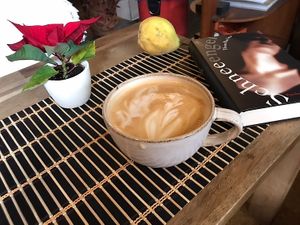 Milchkaffee XXL at Café Varme in Berlin