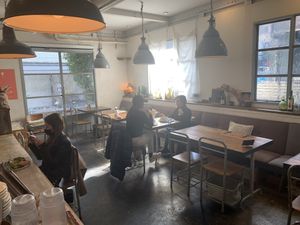 Dining area at Alaska Zwei in Tokyo