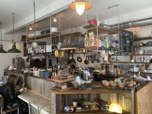 Kitchen and bar at Alaska Zwei in Tokyo