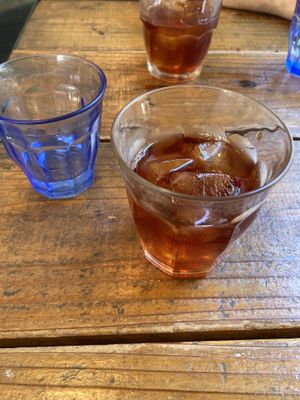 Roiboos tea iced  at Alaska Zwei in Tokyo