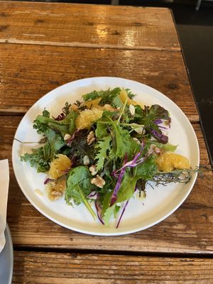 Seasonal salad  at Alaska Zwei in Tokyo