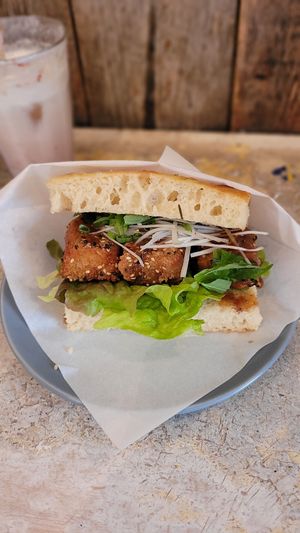 Tofu Katsu Sandwich at Alaska Zwei in Tokyo