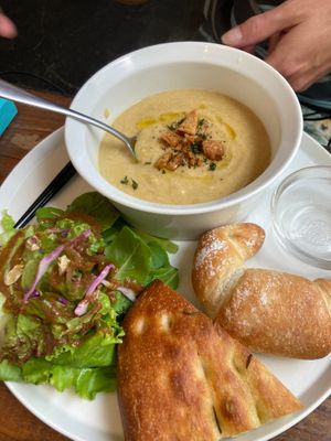 soup set at Alaska Zwei in Tokyo