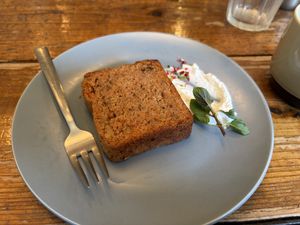 carrot cake  at Alaska Zwei in Tokyo