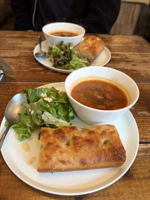 soup set  at Alaska Zwei in Tokyo
