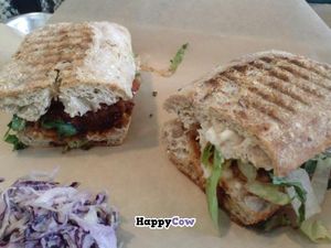 BBQ tempeh at Maddys in Los Angeles