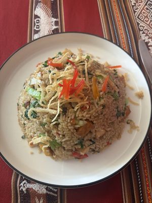   at Eli's Peruvian Kitchen in San Diego