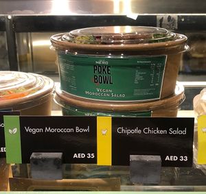 Moroccan salad bowl  at Caffè Nero - Shams Boutik in Abu Dhabi