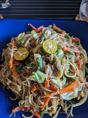 Pancit w lots of veggies! at Citrus Cafe  in Batuan