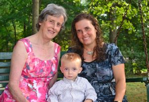 Freya (AVS pres), Anne (AVS vp), & Clint Dinshah at American Vegan Society in Malaga