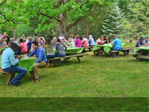 American Vegan Garden Party at American Vegan Society in Malaga