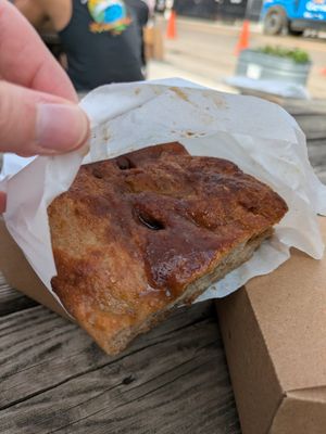 Cinnamon roll foccacia at DOUGH  in Dayton