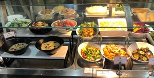 Salads and dips  at Mezzahto - Majlis Grand Mercure in Abu Dhabi