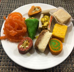 Indian sweets   at Mezzahto - Majlis Grand Mercure in Abu Dhabi