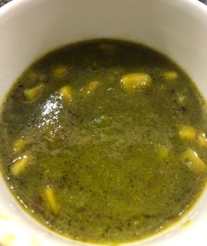 Makai palak  at Mezzahto - Majlis Grand Mercure in Abu Dhabi