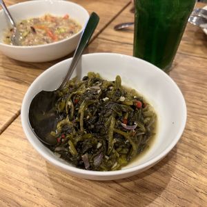 Kasam Ensabi  at Bahe' Restaurant in Kuching
