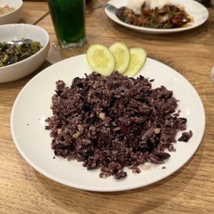 Dabai Fried Rice  at Bahe' Restaurant in Kuching