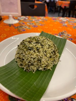 Plain Cassava Fried Rice RM4.00 at Bahe' Restaurant in Kuching