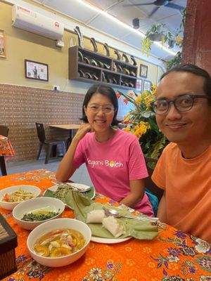  at Bahe' Restaurant in Kuching