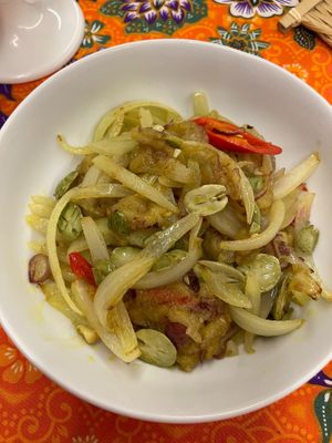 Tempoyak Petai at Bahe' Restaurant in Kuching