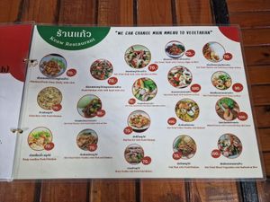 All can be made Vegetarian or Vegan upon request at Keaw Restaurant - Maybe closed in Koh Phayam