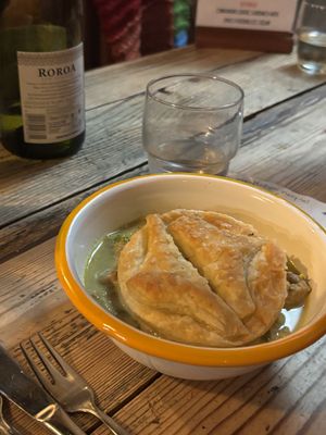 Turkey free pot pie  at The Kitchen @ Brixton Yoga in Leamington Spa