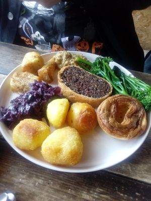 Nut Roast Wellington  Roast at The Kitchen @ Brixton Yoga in Leamington Spa
