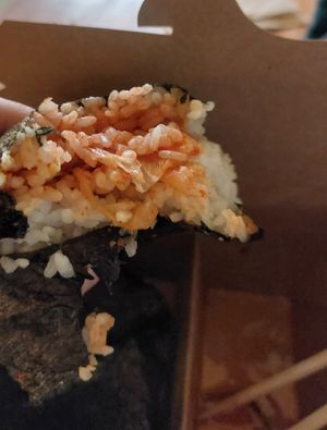 Kimchi Onigiri at SAKURA Mobile Cuisine in Frankfurt