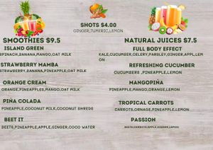  at Clean Plates Café & Juice bar  in Reading