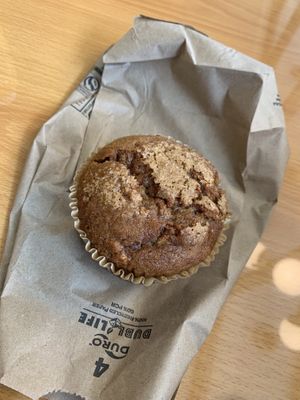 banana muffin 😋  at Clean Plates Café & Juice bar  in Reading