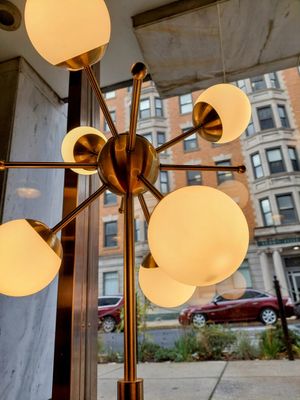 You can sit below street level and look out at Clean Plates Café & Juice bar  in Reading