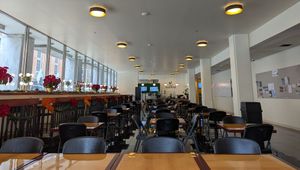 seating at Clean Plates Café & Juice bar  in Reading