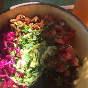 seitan at Poppo's Taqueria in Anna Maria