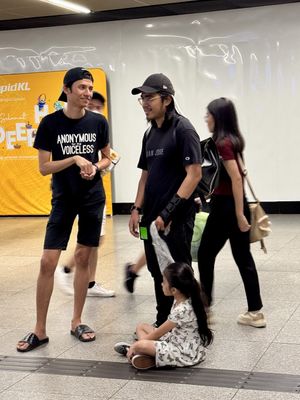   at Anonymous for the Voiceless  in Kuala Lumpur