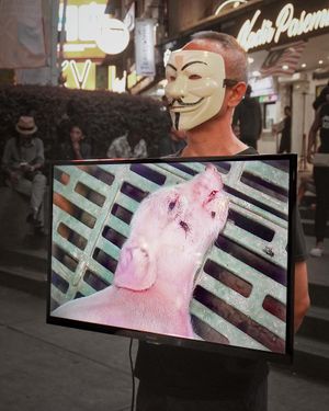   at Anonymous for the Voiceless  in Kuala Lumpur