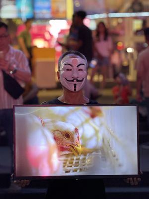   at Anonymous for the Voiceless  in Kuala Lumpur