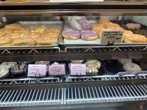 Display  at UFFDA Donuts in Maple Grove