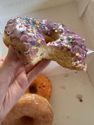 Blueberry ?  at UFFDA Donuts in Maple Grove