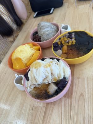 Soy base ice desserts   at Beans Factory Kuantan in Pahang
